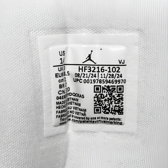 ✨New Nike Air Jordan 1 Mid SE Dark Pony Black White Nby HF3216-102 Men's Size 14 - Picture 8 of 8